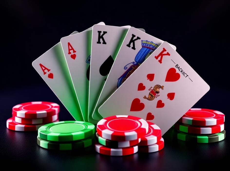 Blackjack game artwork